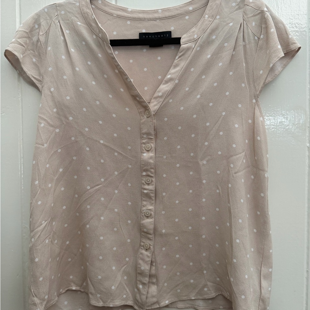 Sanctuary Polka Dot Top